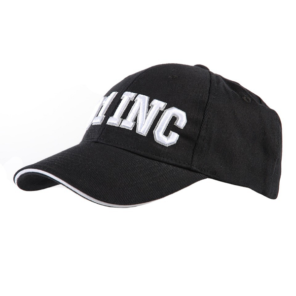 101-INC Baseball cap 3D zwart