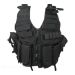 101-INC Tactical airsoft vest met molle systeem zwart