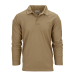 101-INC Tactical polo coyote Quick dry lange mouw