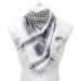 PLO sjaal zwart/wit