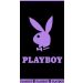 Playboy badlaken black-purple