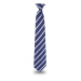Fostex stropdas beveiliging blauw-grijs