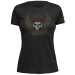 720gear dames T-shirt lethal angel zwart