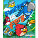 Angry Birds fleecedeken 120x140cm Angry Birds fleecedeken 120x140cm