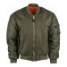 Fostex MA-1 bomberjack olijfgroengroen Fostex MA-1 bomberjack olijfgroengroen