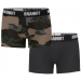 Brandit boxershorts 2 pack dark camo zwart Brandit boxershorts 2 pack dark camo zwart