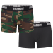 Brandit boxershorts 2 pack woodland zwart Brandit boxershorts 2 pack woodland zwart