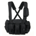 Mil-Tec chest rig 6 pockets zwart Mil-Tec chest rig 6 pockets zwart