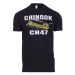 T-shirt Chinook CH-47 zwart T-shirt Chinook CH-47 zwart