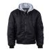 Fostex MA-1 hooded jack zwart