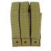 101-INC molle pouch side arm 3 magazijnen met sluiting #D khaki