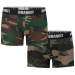 Brandit boxershorts 2 pack woodland dark camo Brandit boxershorts 2 pack woodland dark camo