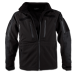 Mil-Tec commando softshell jack zwart