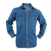 Brams Paris jeans shirt Brad blauw