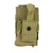 101-INC molle pouch radio utility #G khaki