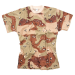 T-shirt Fostee camo 6 klr. desert T-shirt Fostee camo 6 klr. desert