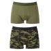 Top gun boxer shorts groen woodland dubbelpack