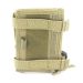 101-INC Molle pouch wrist office#R khaki