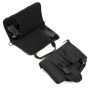 101-INC dubbele pistool tas zwart