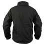 101-INC Softshell jack zwart
