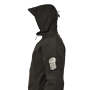 101-INC Softshell jack zwart