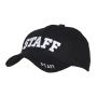 FOSTEX BASEBALL CAP STAFF ZWART