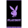 Playboy badlaken black-purple