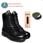 Bata KL M90 legerkisten zwart met schoenpoets en extra veters nu gratis thuisbezorgd