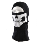 Bivakmuts katoen skull zwart