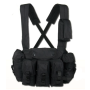 Mil-Tec chest rig 6 pockets zwart