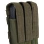 101-INC molle pouch side arm 3 magazijnen met sluiting #D groen