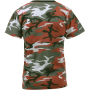 T-shirt Fostee camo red hot