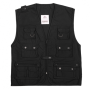 Fostex reporter vest zwart