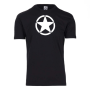 Fostex T-shirt White Star WWII zwart