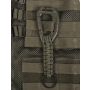 Mil-Tec karabijnhaak met paracord groen