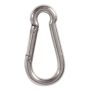 RVS karabijnhaak 6cm