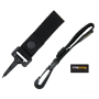 Key chain zwart met cordura