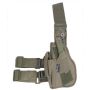 Mil-tec dijbeen holster limks olijfgroen