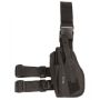 Mil-tec dijbeen holster links zwart