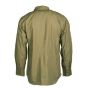 Mil-Tec overhemd ripstop coyote rugkant