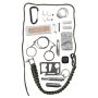 Mil-Tec paracord survival kit zwart
