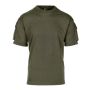 Mil-tec tactical pocket t shirt olijfgroen