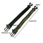 Paracord 4 in 1 zwart