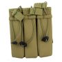 101-INC molle pouch side arm 3 magazijnen #B khaki