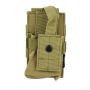 101-INC molle pouch radio utility #G khaki