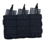 101-INC Triple open top M4 magazijntas zwart