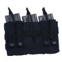 101-INC Triple open top M4 magazijntas zwart