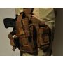101-INC heupholster met molle systeem rechterbeen khaki