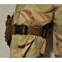 101-INC heupholster met molle systeem rechterbeen khaki