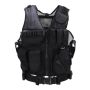 101-INC Tactical vest predator zwart